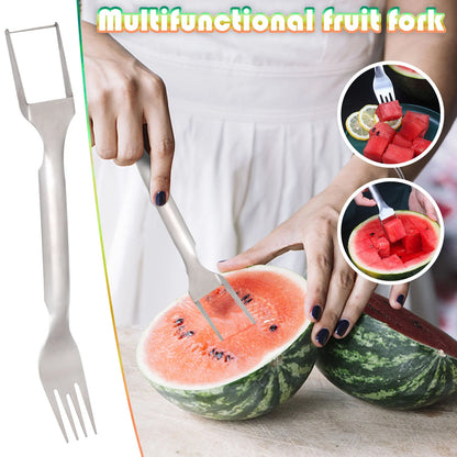 2-in-1 Stainless Steel Fruit Cutter