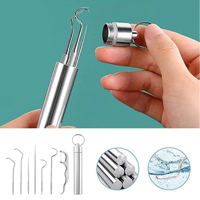 Toothpick Set Made Of Stainless Steel