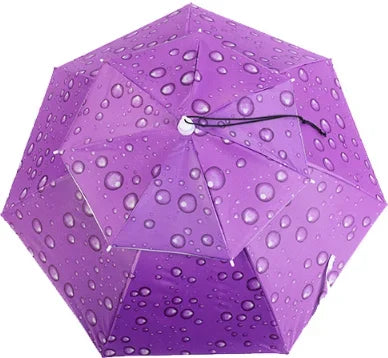 Outdoor Double Layer Umbrella Hat