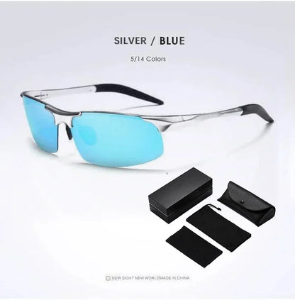 Sunglasses with Anti-glare Polarized Lens