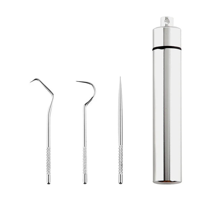 Toothpick Set Made Of Stainless Steel