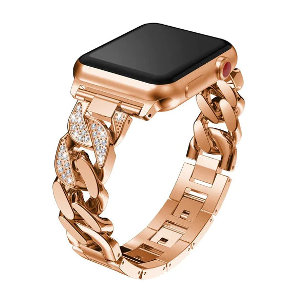 Diamond Bracelet Stainless Steel For Apple Watch