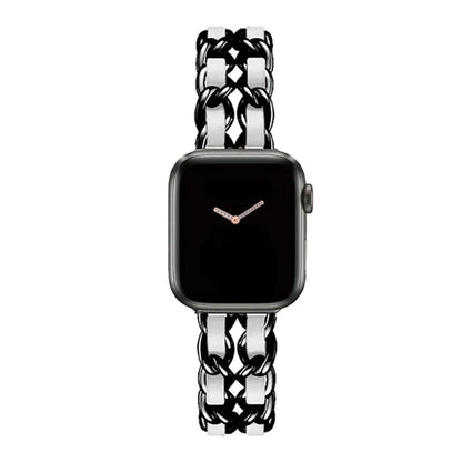 Metal Cowboy Leather Strap For Apple Watch