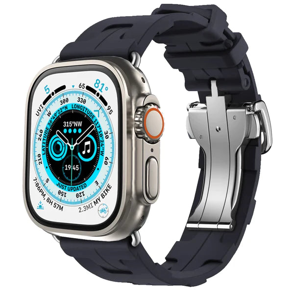 Designer Fashion Rubber Band For Apple Watch