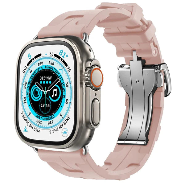 Designer Fashion Rubber Band For Apple Watch