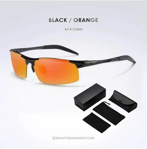 Sunglasses with Anti-glare Polarized Lens