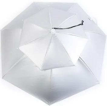 Outdoor Double Layer Umbrella Hat