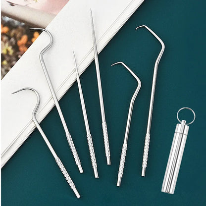 Toothpick Set Made Of Stainless Steel