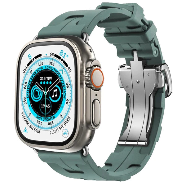 Designer Fashion Rubber Band For Apple Watch