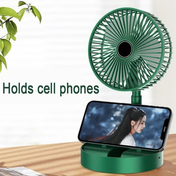 Desktop USB foldable silent electric fan