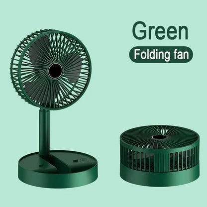 Desktop USB foldable silent electric fan