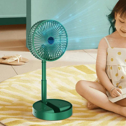 Desktop USB foldable silent electric fan