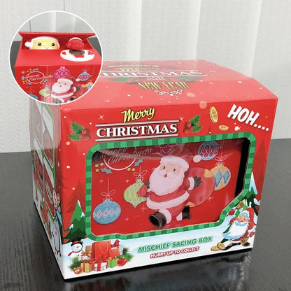 Santa Saving Money Box