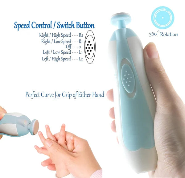 Premium LED Baby Nail Trimmer Set